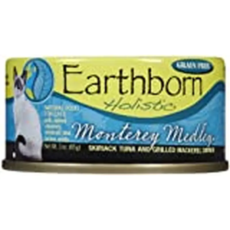 Earthborn Holistic Monterey Medley Tuna & Mackerel All Stages Wet Cat Food  3 Oz