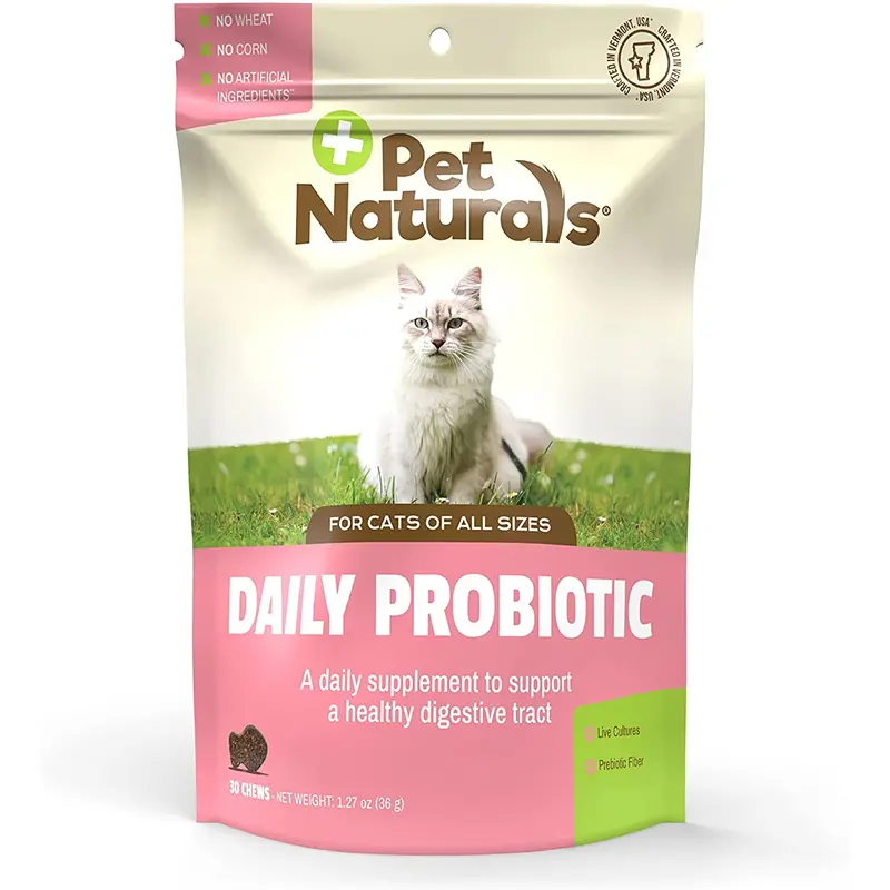 Pet Naturals Daily Probiotic for Cats, 30 Ct