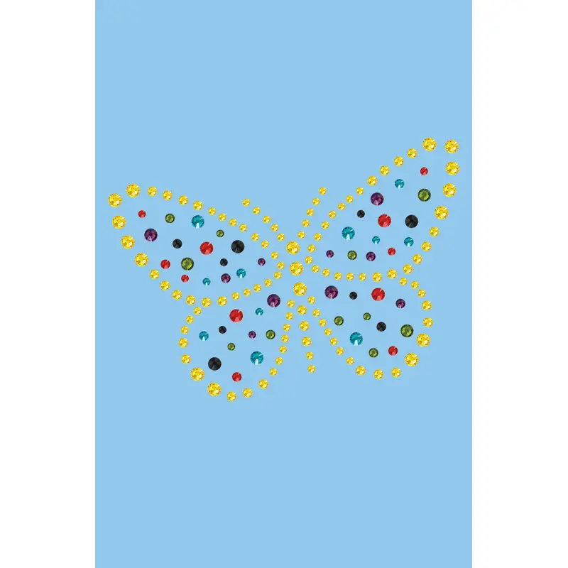 Yellow Dotted Butterfly - Bandanna