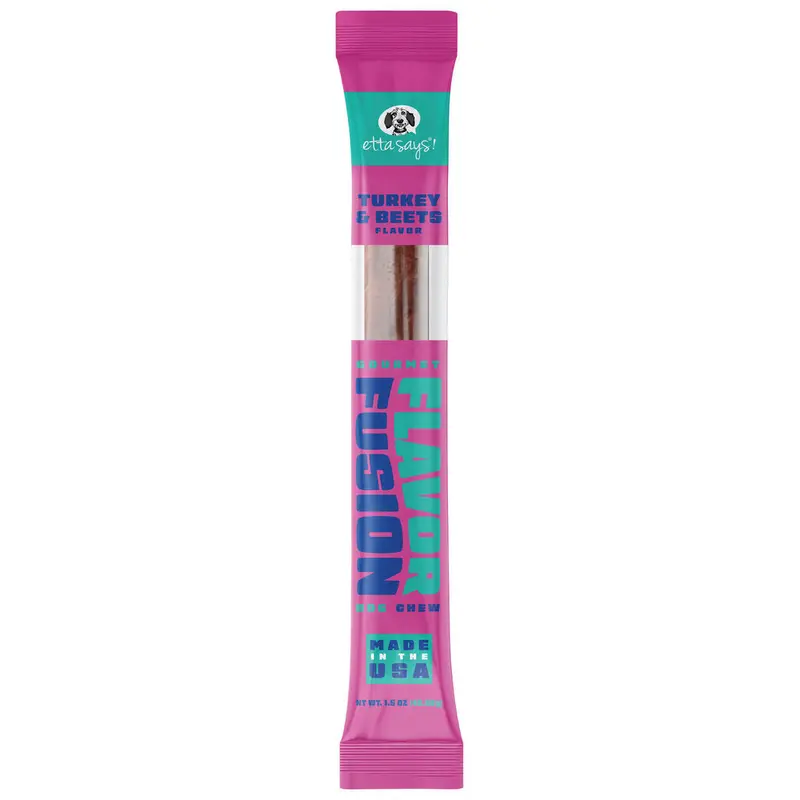 Etta Says Fusion Chew Turkey and Beets Dog Treat (1.75oz)