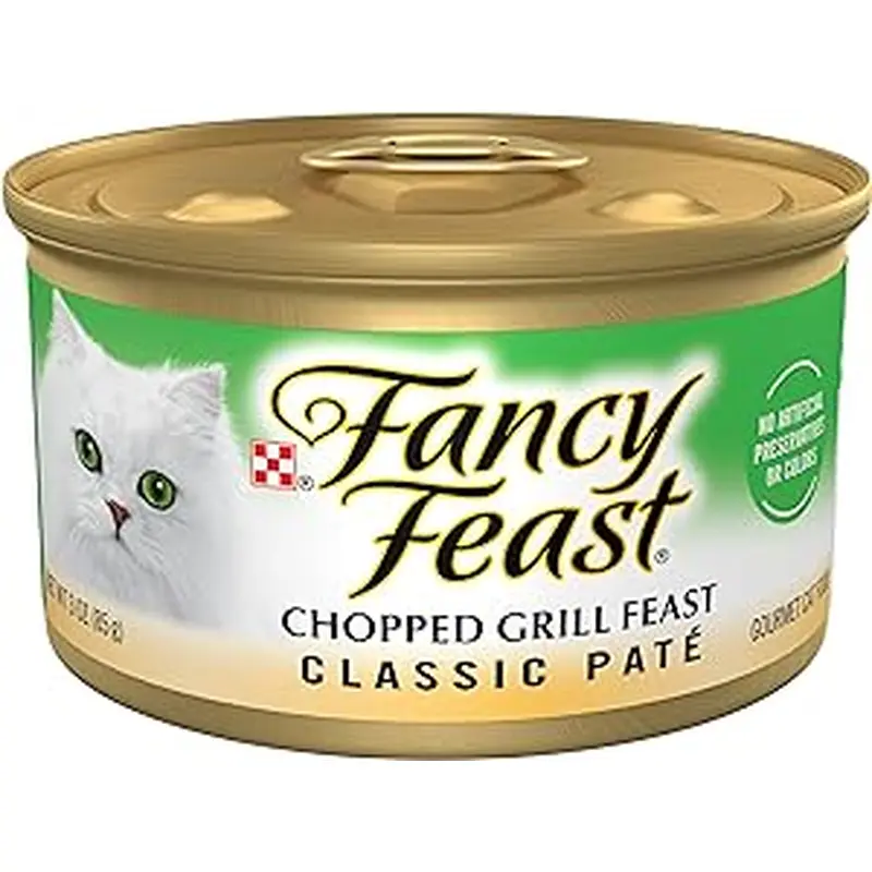 Fancy Feast Chopped Grill Feast Classic Pate Wet Cat Food (3oz)