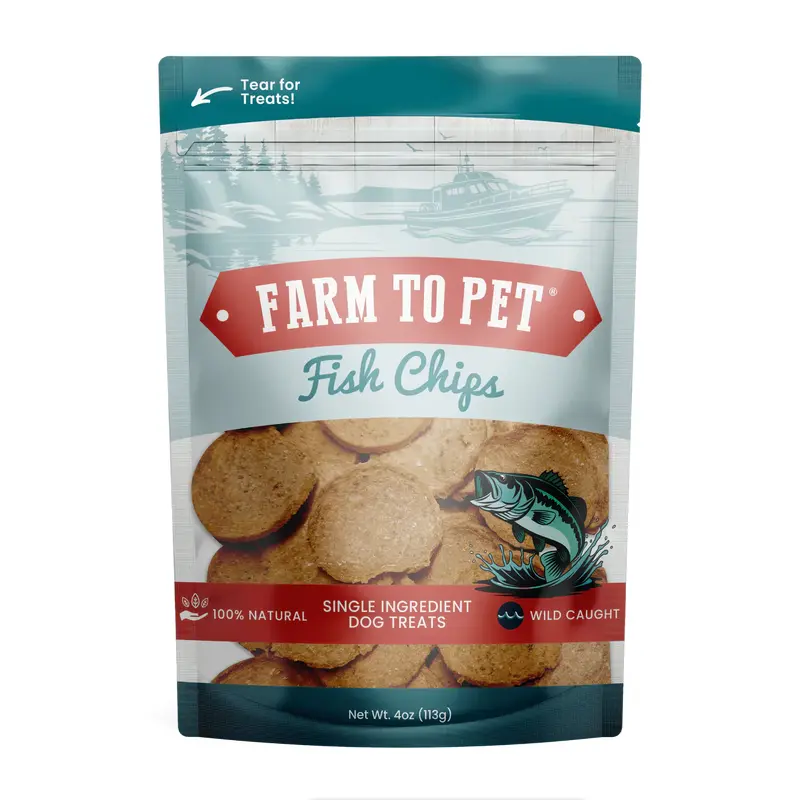 Farm To Pet Fish Chips (4oz)