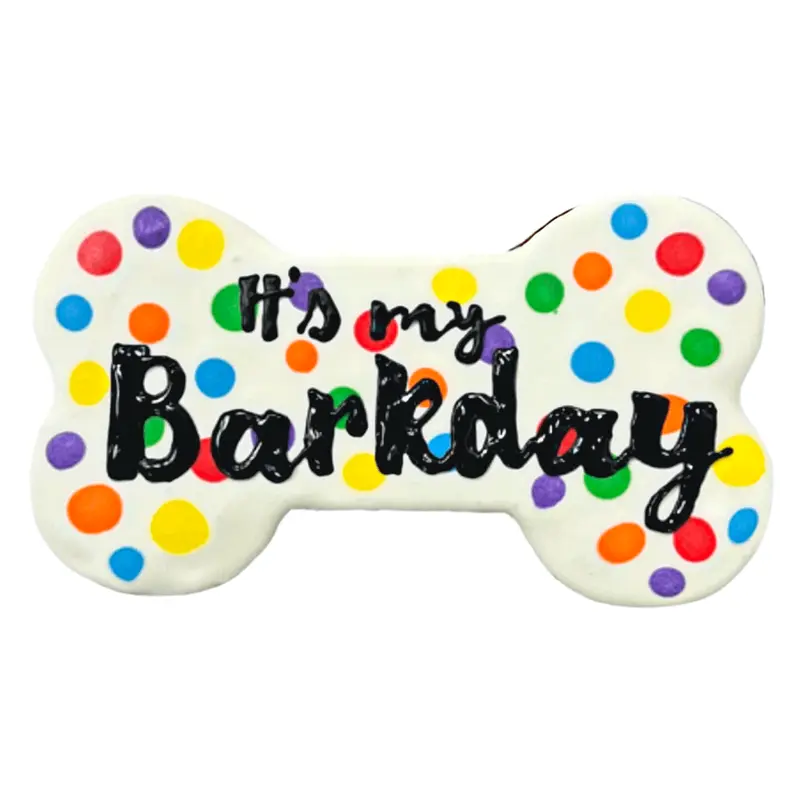 Confetti Barkday Bone