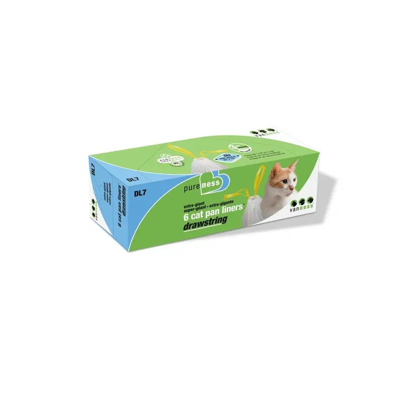 Van Ness Extra Giant Drawstring Cat Pan Liners Valu Pack