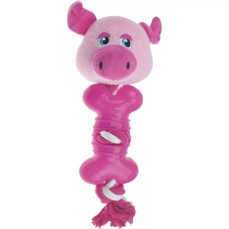 Boss Pet Pet Park Blvd Ropers Pig Dog Toy