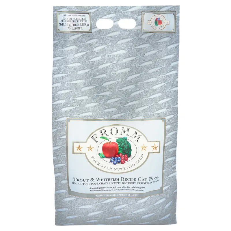Fromm Four-Star Nutritionals Trout & Whitefish Recipe Cat Food 10 lb
