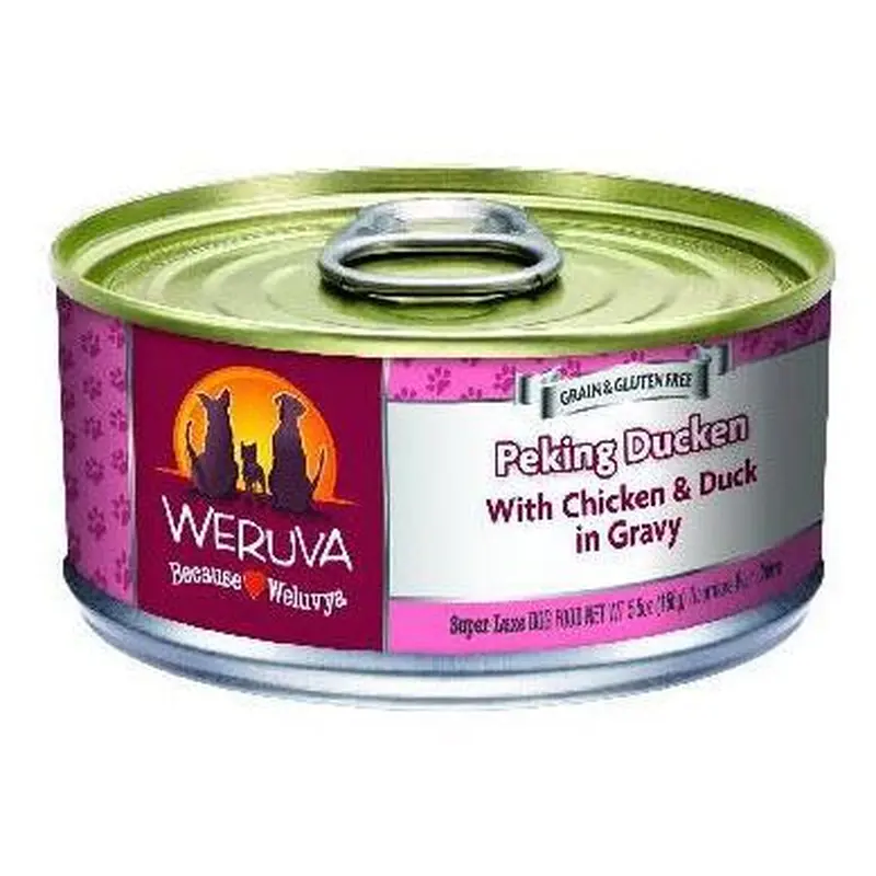Weruva Dog Can Chicken and Duck in gravy - Peking Ducken
