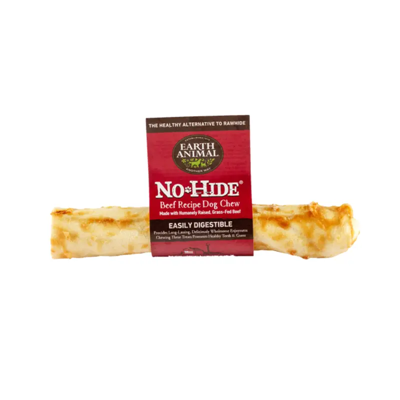 Earth Animal Beef No-Hide Wholesome Chews, Single Chew