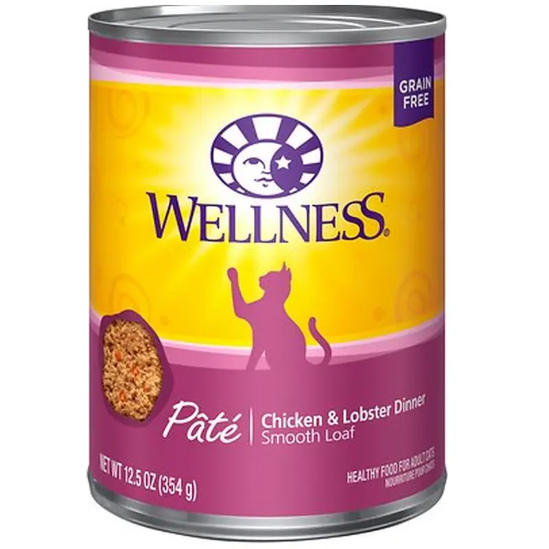 Wellness Adult Cat Chicken & Lobster Formula