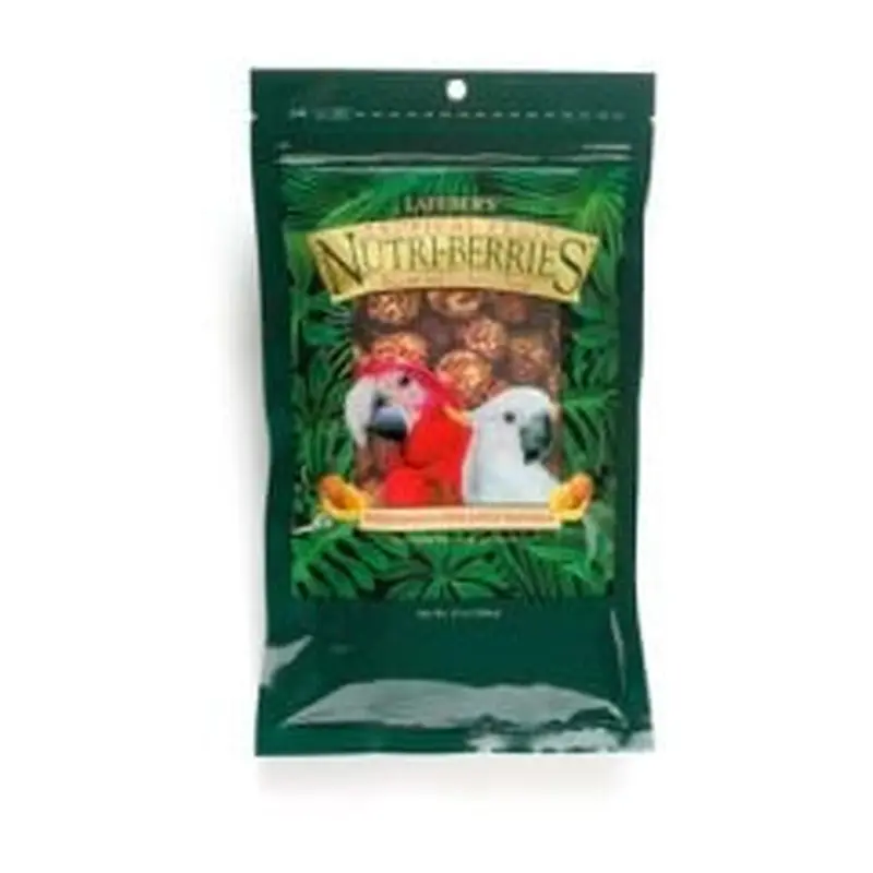 Lafeber Nutri-Berries Tropical Fruit Macaw & Cockatoo Bird Food  10 Oz