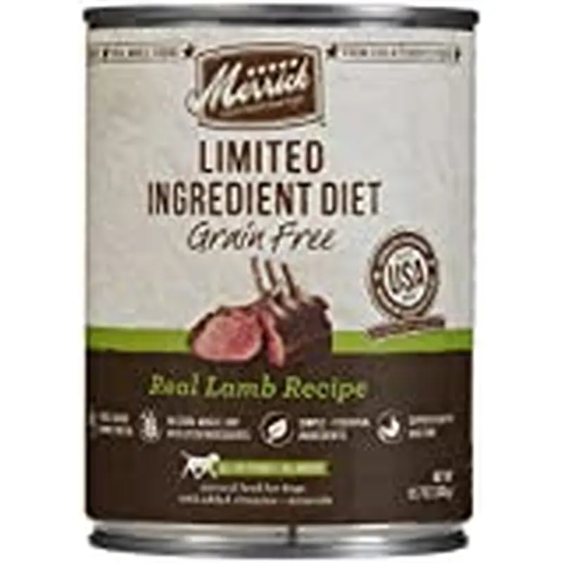 Merrick LID Real Lamb All Life Stages Wet Dog Food, 12.7 Oz