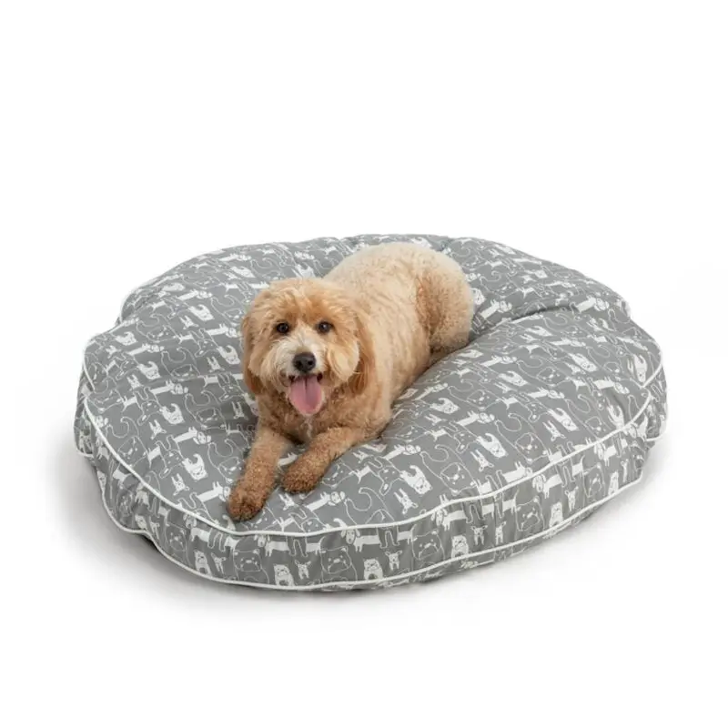 Snoozer Pool & Patio Round Dog Bed XL Pedigree Storm