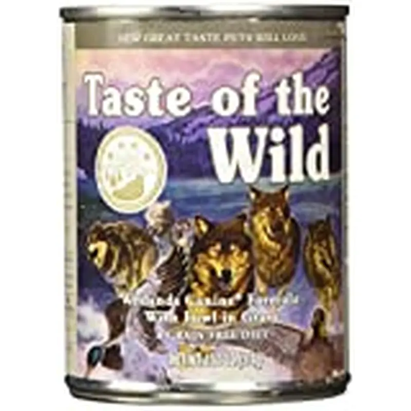 Taste of the Wild Wetlands Grain Free Wet Canned Dog Food with Roasted Duck 13.2oz