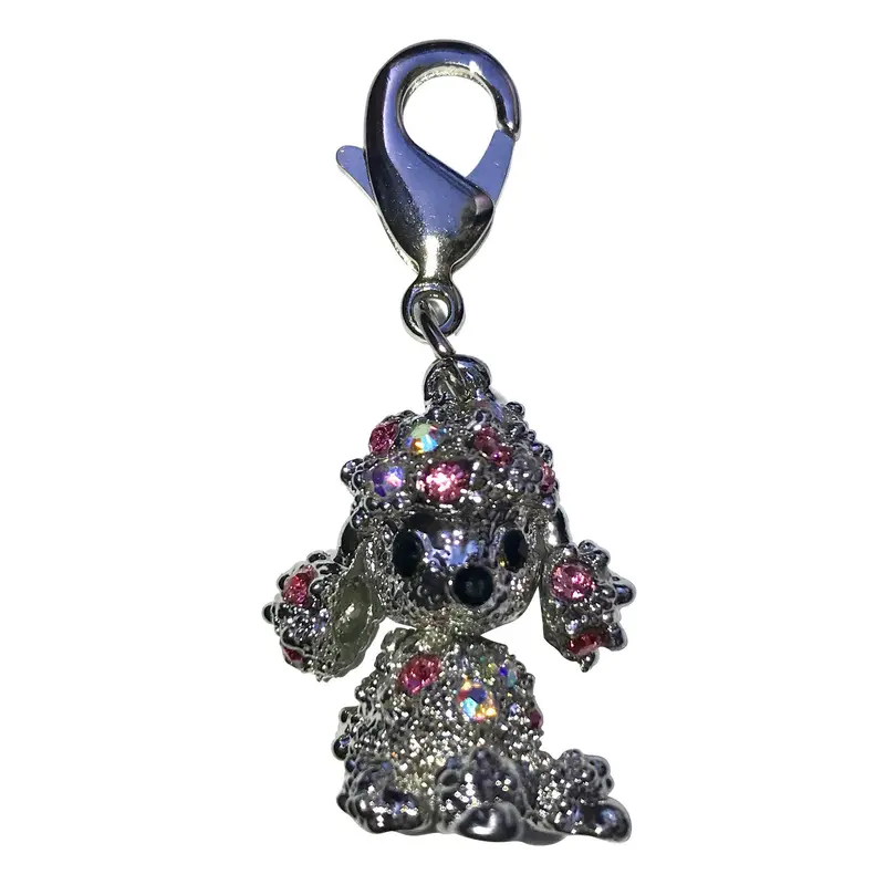 Poodle Dog Collar Charm