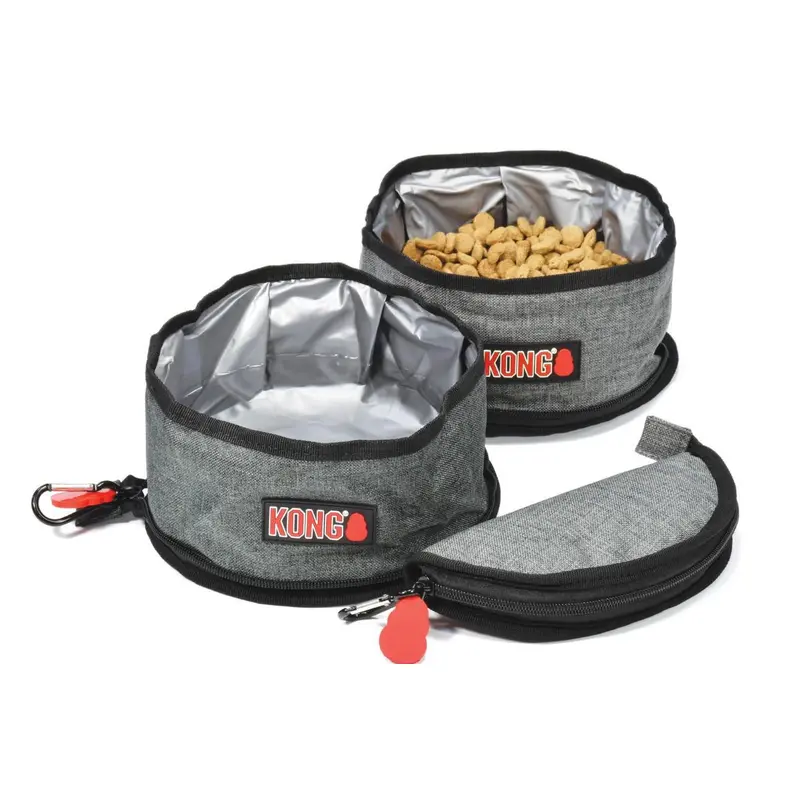 Kong Magnet & Steel Fold Up Double Bowl