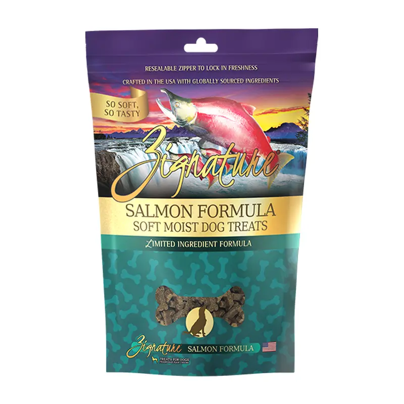 Zignature 4oz Soft Treats Salmon