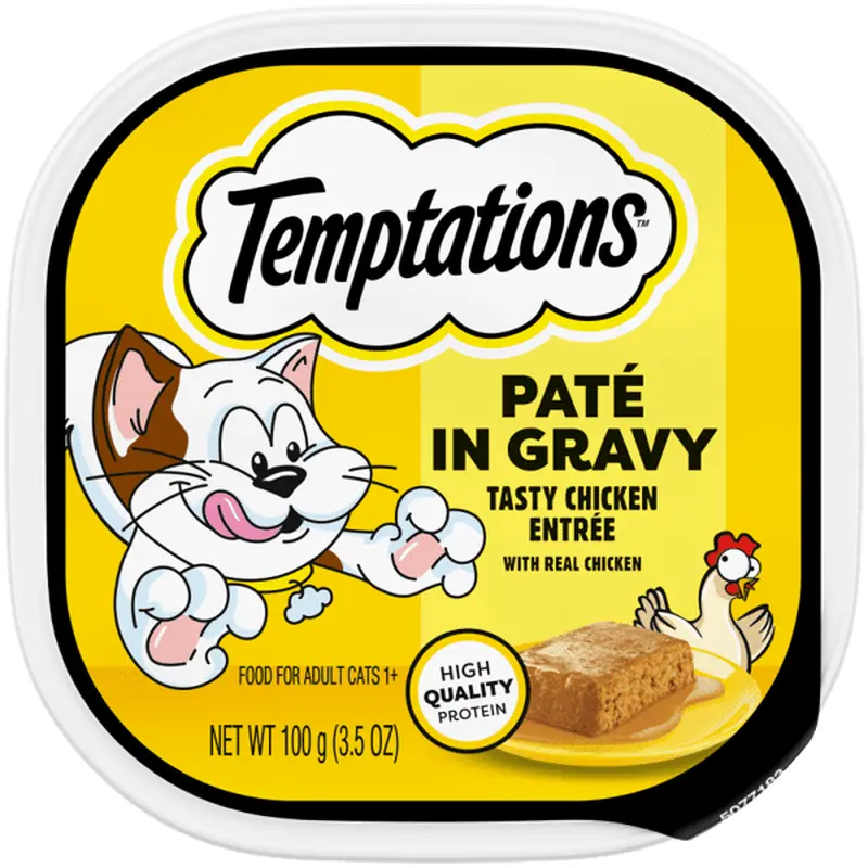 Temptations Chicken Pate Wet Cat Food (3.5oz)
