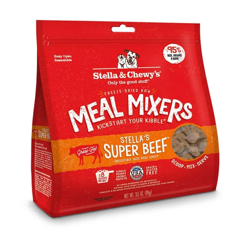 Stella & Chewy's Stella's Super Beef Meal Mixers Dog Food 3.5oz