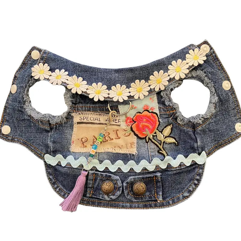 Floral Patchwork Vest