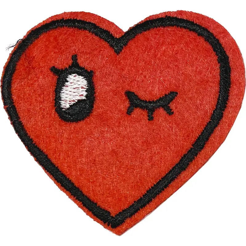 Heart with Wink - Patch