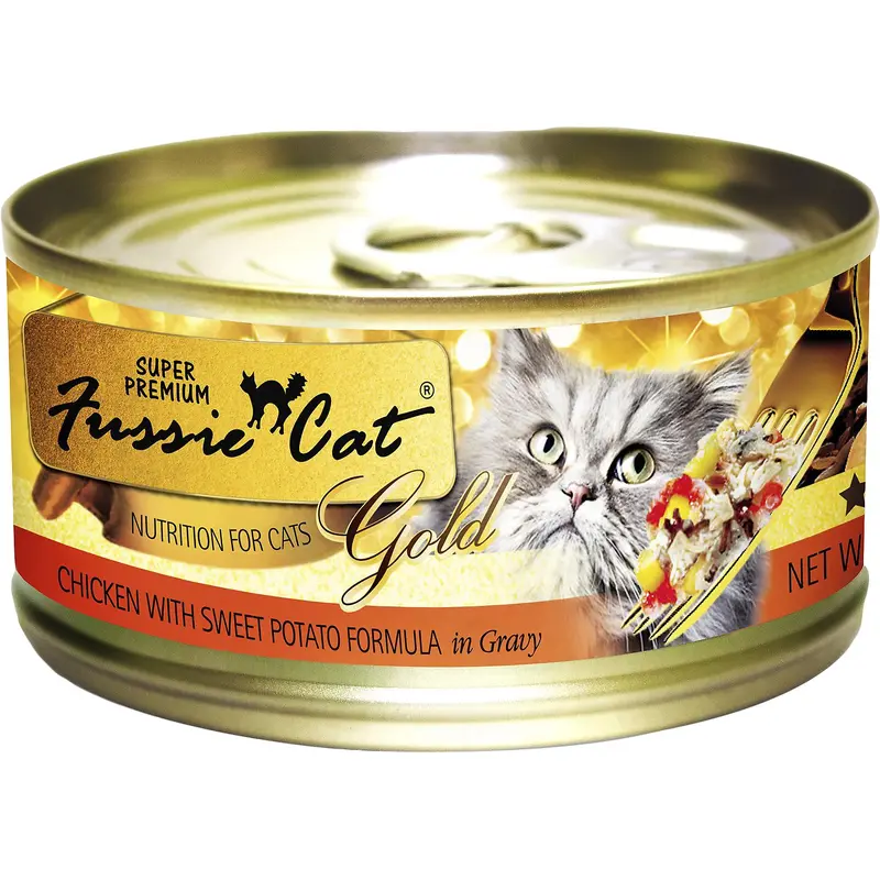 Fussie Cat Super Premium Chicken & Sweet Potato in Gravy