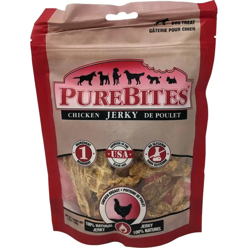 PureBites Chicken Jerky Dog Treat