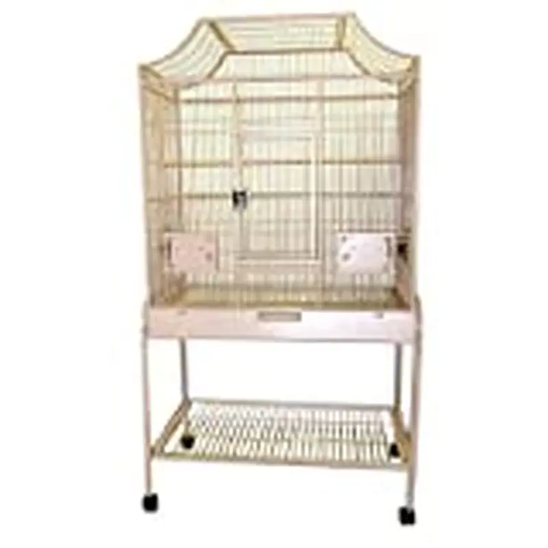 A&E Cage Co Elegant Style Flight Bird Cage-Sandstone-Large