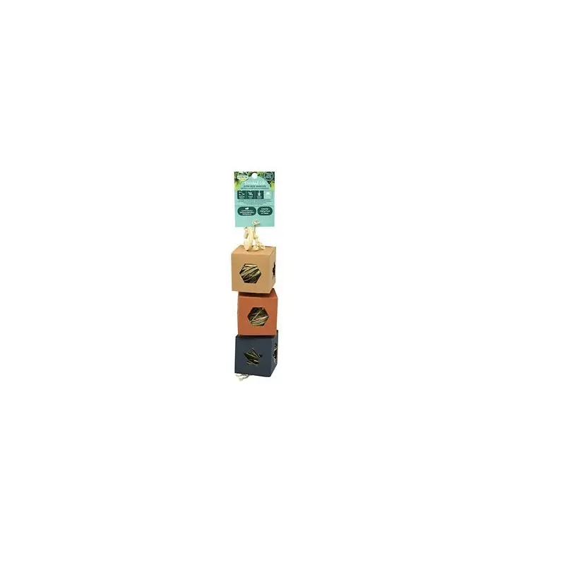 OX96664 Enriched Life Hide Box Hanger Small Animal Toy