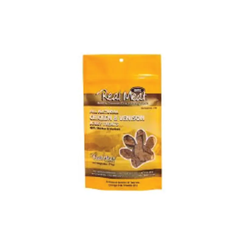 Real Meat Jerky Dog Treats Chicken and Venison 4oz