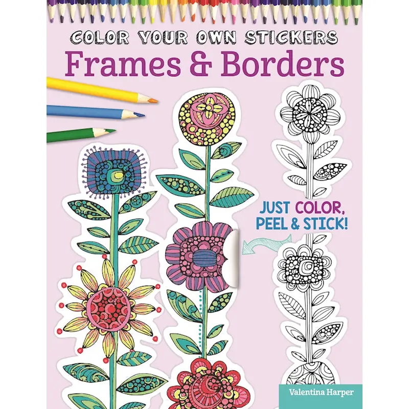 Color Your Own Stickers Frames & Borders