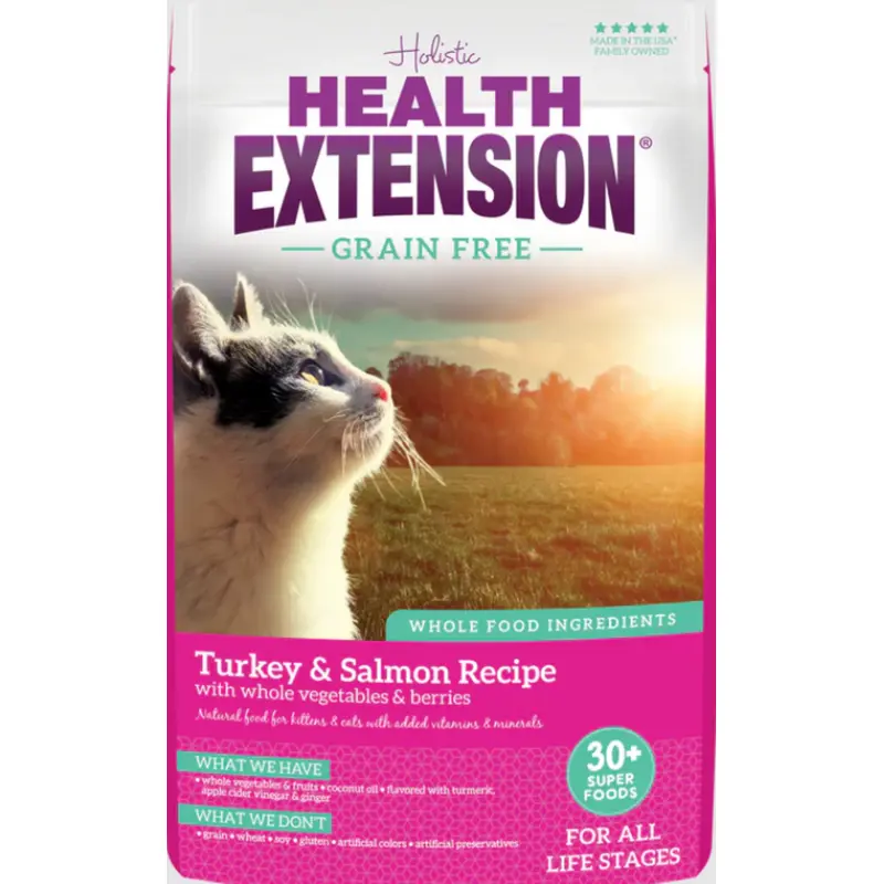Health Extension Grain Free Salmon and Turkey Dry Cat Food
