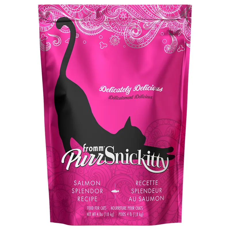 Fromm PurrSnickitty Dry Cat Food - Salmon Splendor - 10lb Bag