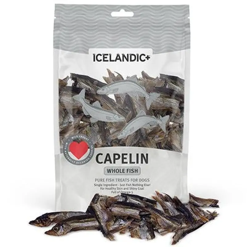 Icelandic+ Capelin Whole Fish Dog Treat