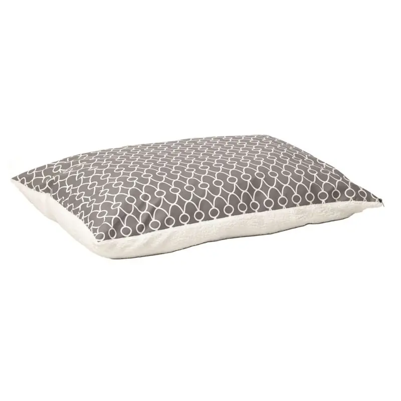 Midwest Gray Geo Pillow with Teflon Fabric Protector 27" x 36"