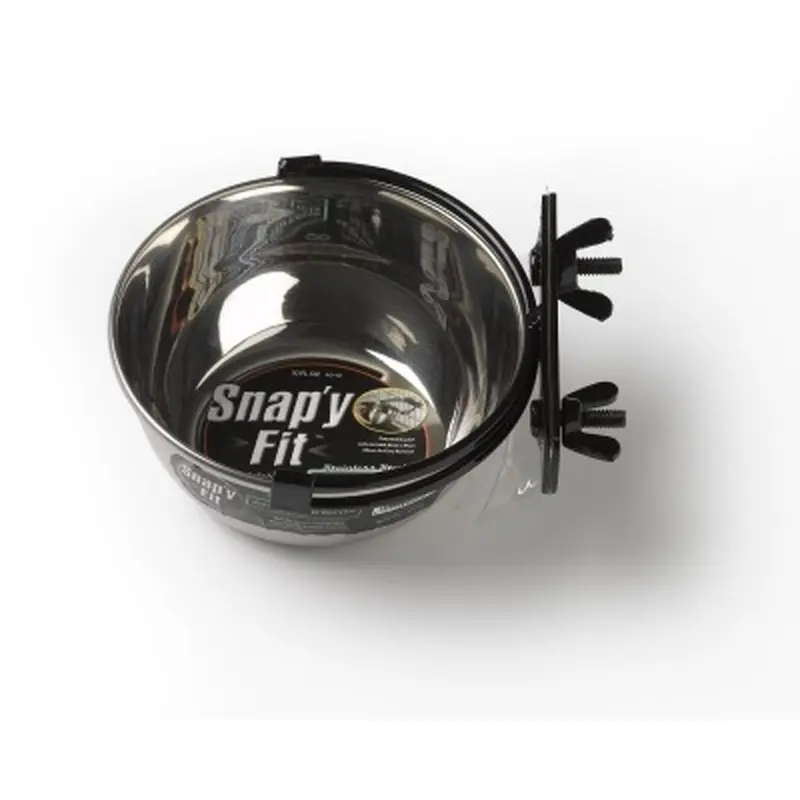 Midwest Snap'y Fit Water/Feed Bowl