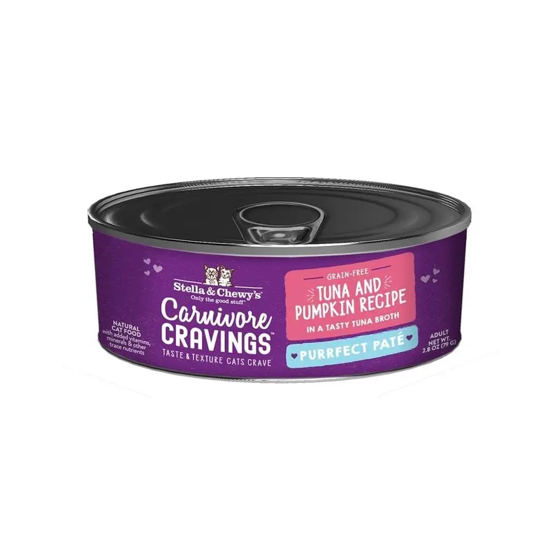 Stella & Chewy's 2.8 oz Carnivore Cravings Tuna & Pumpkin Purrfect Pate