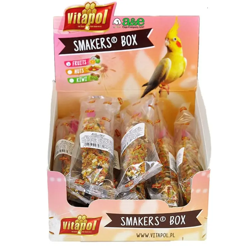 A&E Fruit Smakers for Cockatiels