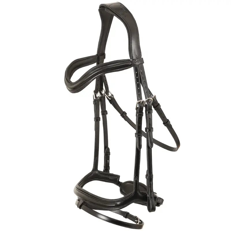 ExionPro Ursa Anatomic Dressage Bridle With Reins