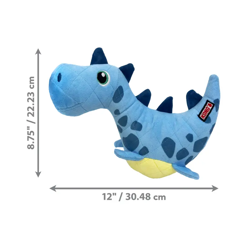 Kong Dog Toy Dynos Roars Blue Medium