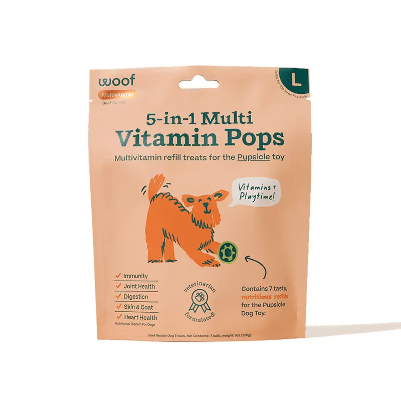 Woof Pet Pupsicle 5-In-1 Multi Vitamin Pops