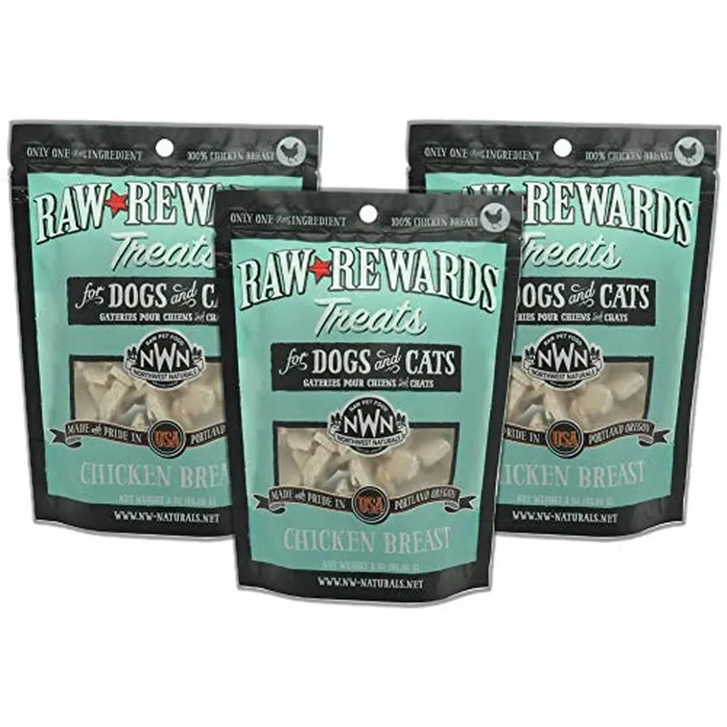 Northwest Natural Raw Rewards Freeze-Dried Chicken Breast 3 Ounces