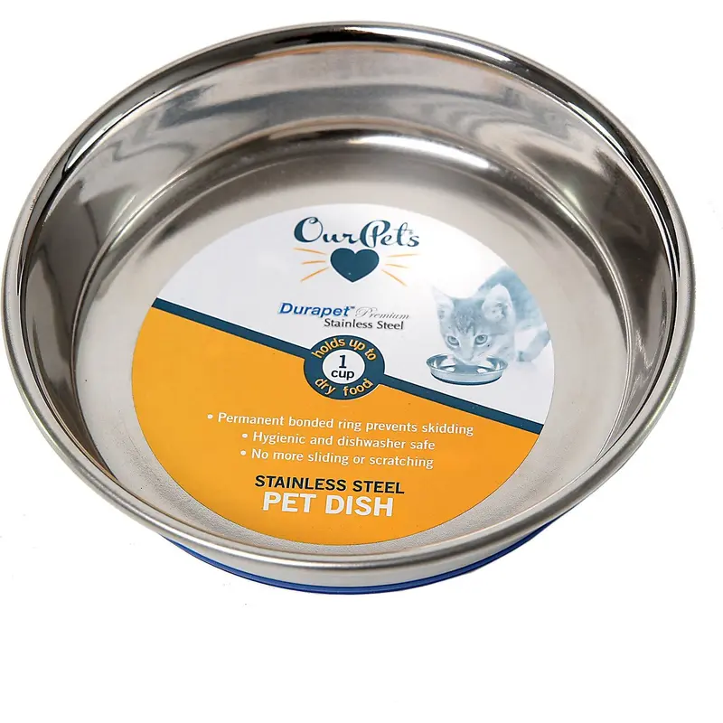 DuraPet Stainless Steel Cat Dish