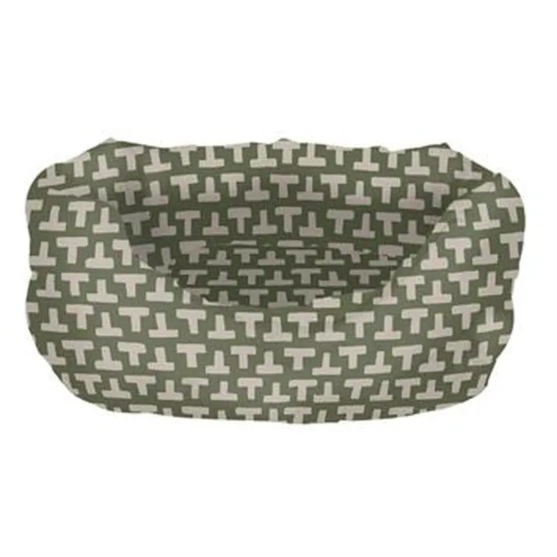 Fringe Odette Olive Round Cuddler Pet Bed