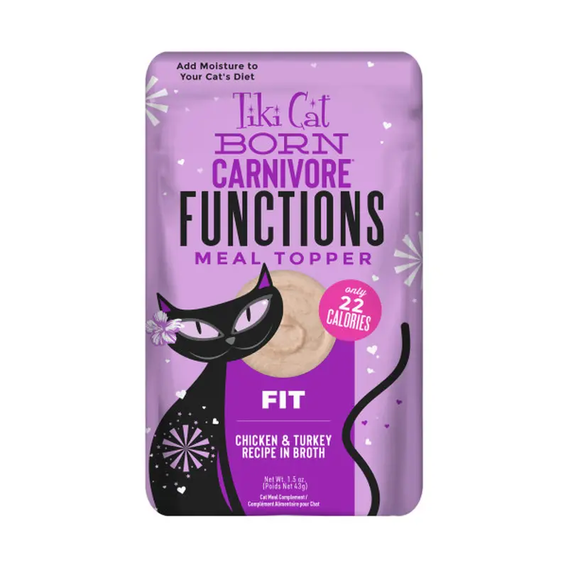 Tiki Cat Born Carnivore Functional Topper Fit 1.5oz