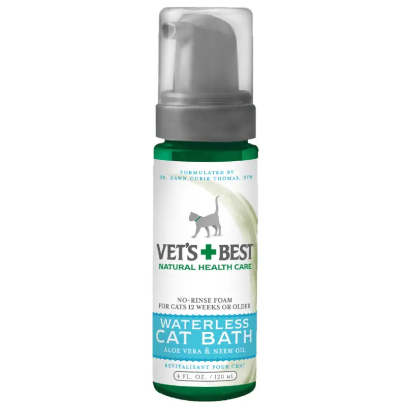 Vets Best Waterless Cat Bath 4oz