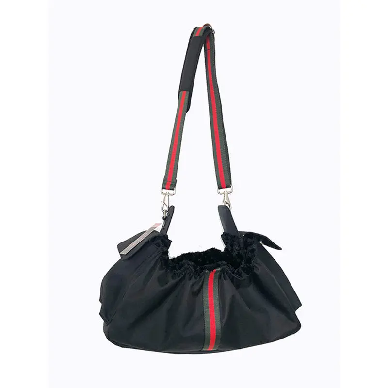 Gigi Sling - Black w/ Stripe