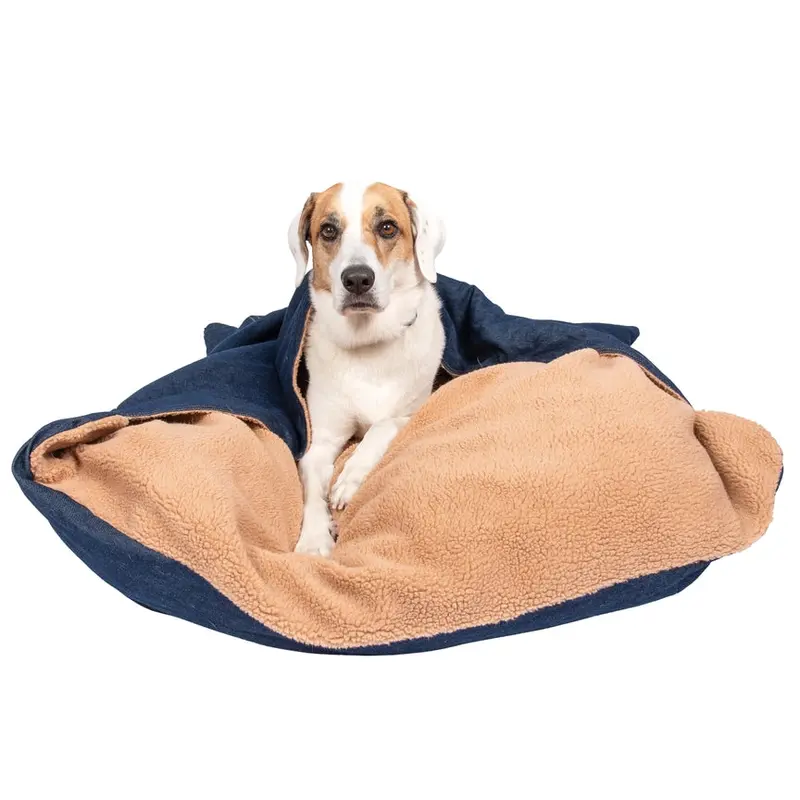 Wrangler  Denim Envelope Snuggle Bed Dark Blue