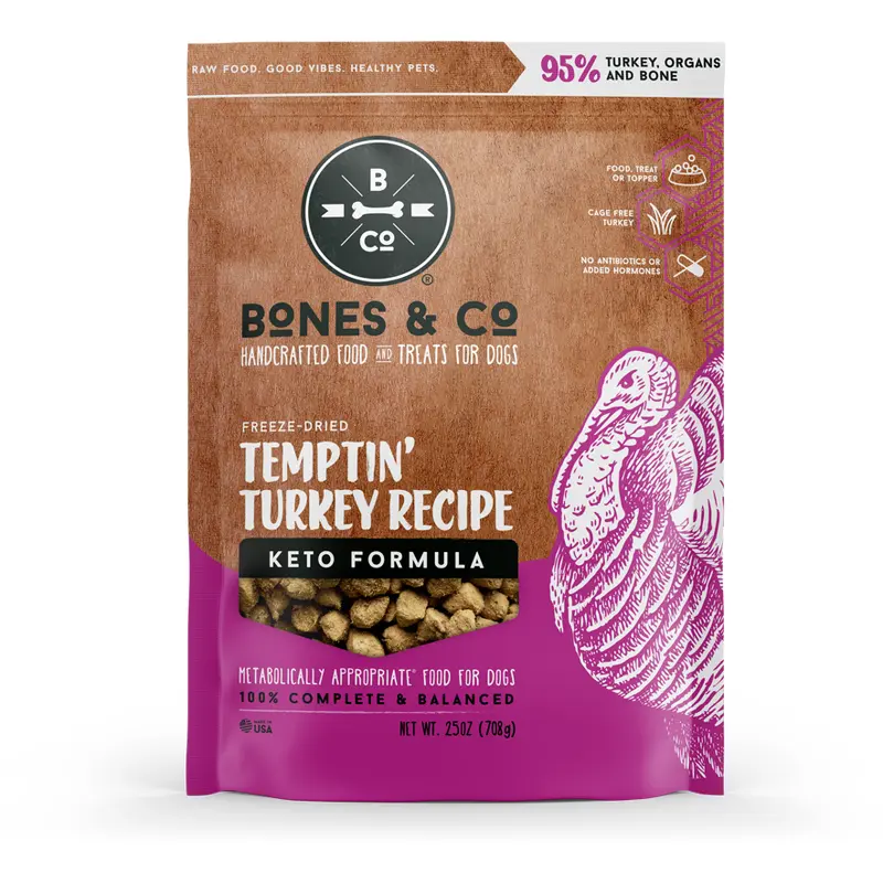 Bones & Co Freeze Dried Turkey Bites