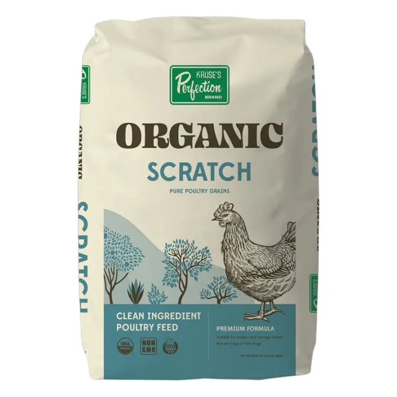 Kruse's Perfection Organic Scratch Pure Poultry Scratch Grains 40lb
