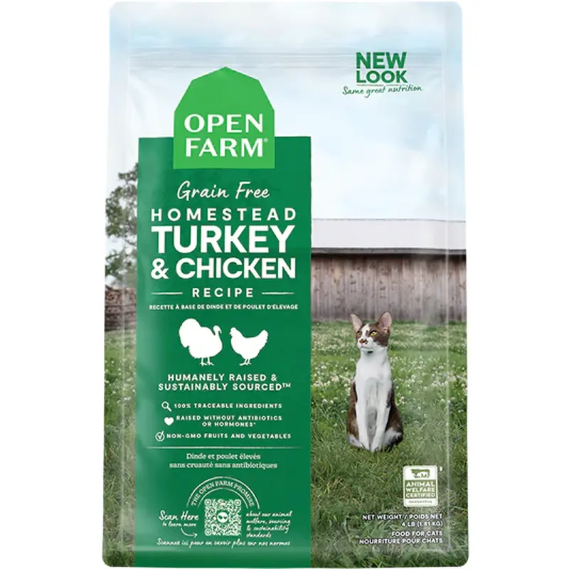 Open Farm Homestead Turkey & Chicken Grain-Free Cat